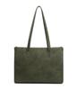 Women's Olive Green Retro Tote Bag - High-end Shoulder Bag for Autumn/Winter 2025