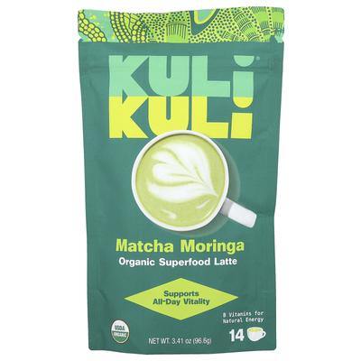 Kuli Kuli, Latte Superfood Biologico, Matcha Moringa, 3,41 oz (96.6 g)