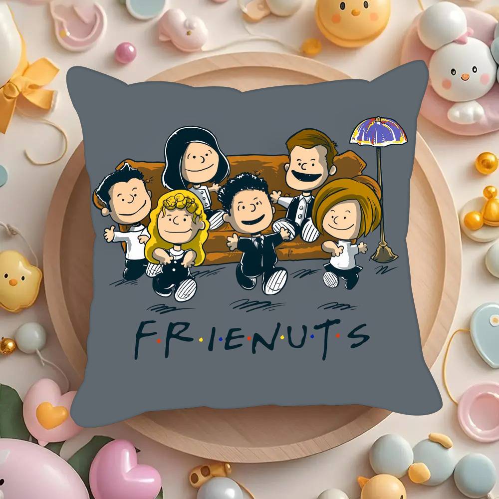 Classic TV Shows Friends-Famous cartoon  Pillowcases cushion covers living room sofas home decor gifts