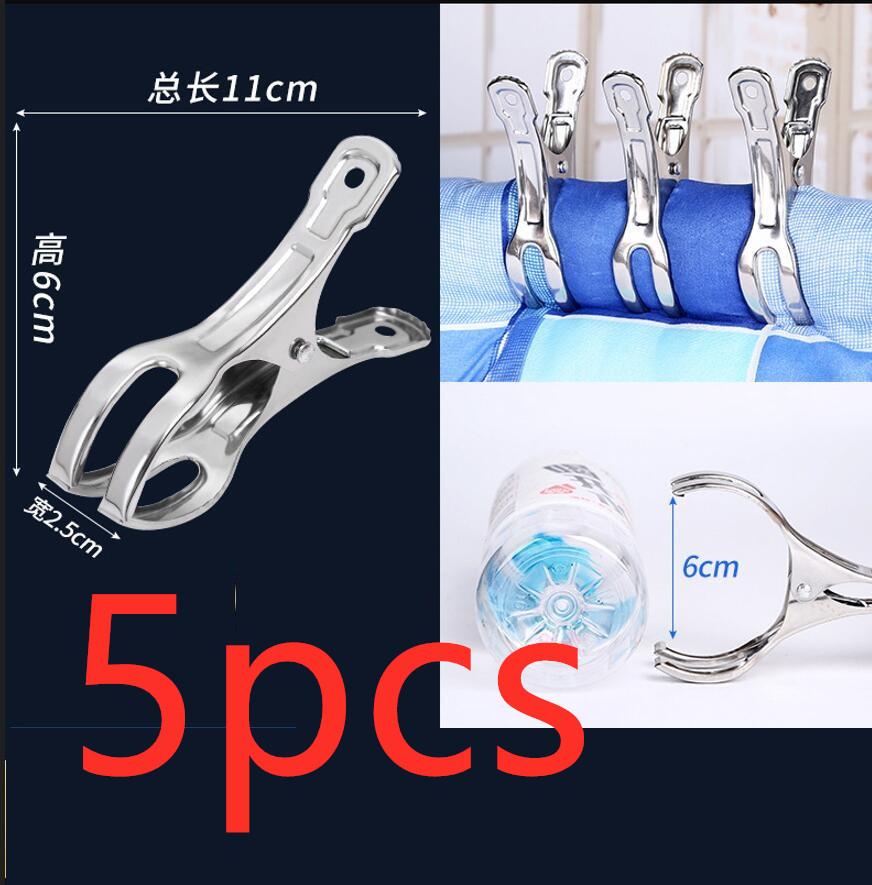 Stainless Steel Metal Clothes Pegs, Home Clothes Organizer, Clamp Clip