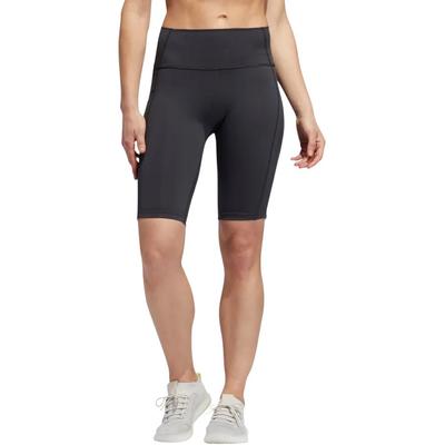 X Colaboración Estándar Universal Cómodos Shorts de Ciclismo Rayados que Absorben la Humedad para Mujer Negros FJ7460