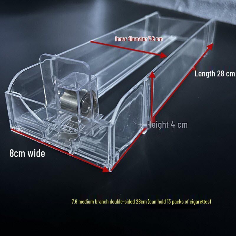 Automatic Pop-Up Cigarette Ejector Display Rack for Supermarket and Specialty Stores