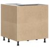 Corner Base Kitchen Cabinet Lucca Grey Sonoma Glued Wood