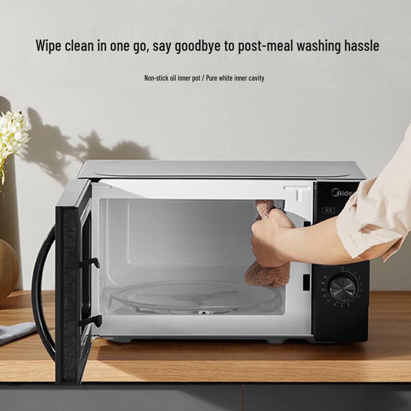 Midea Compact Microwave: Multi-functional, Even Heat, Fast Heating, Easy Operation, Flexible Timing.