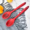 Large Integrated Silicone Kitchen Spoon Set: Slotted, Rice, and Salad Spoons - Hot Selling
