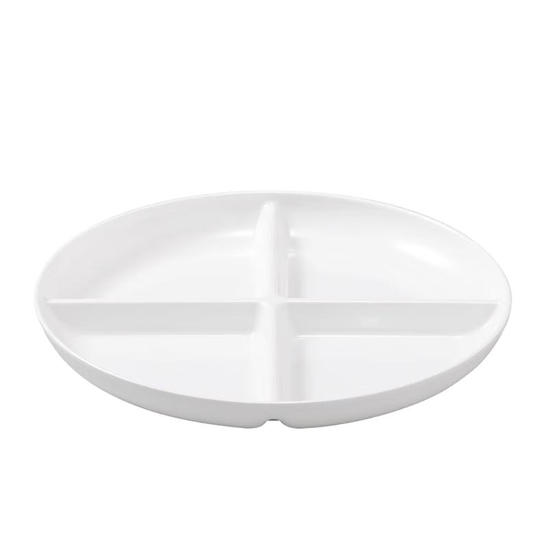 FISDDIS Melamine Compartment Food Tray
