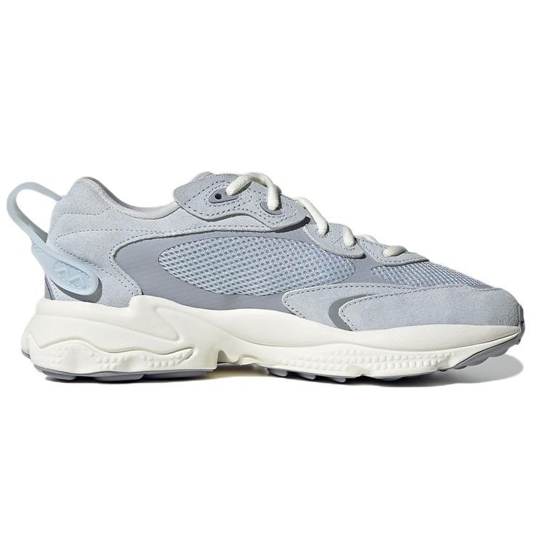 Adidas Originals Ozweego Fabric Leather Minimalist Solid Color Slip Resistant Durable Breathable Low Top Lifestyle Casual Shoes Women sneaker HP7835
