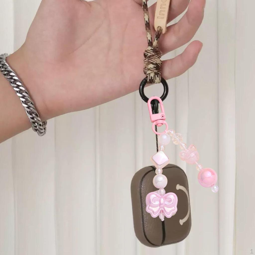 Perlen Schlüsselanhänger Taschenanhänger Accessoire Neuheit Dekorativ Niedlich Bunt Perlenarmband