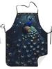 PeaRooster Apron Cook Restaurant Printed2D Print Design