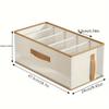 Cross-Border Dustproof Clothes Organizer: Large Capacity Non-Woven Fabric Drawer-Type Storage Box for Home or Bedroom.