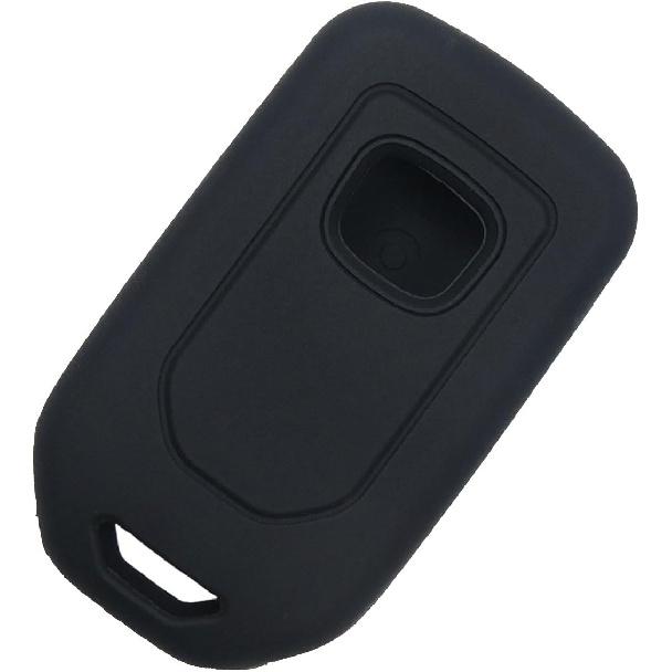 2Pcs Coolbestda Silicone Full Protective Key Fob Remote Cover Case Skin Jacket for 2017 2018    Honda Civic Accord Pilot CR-V 5 Buttons Smart Key
