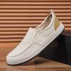 Fashion Summer Casual Loafers Men Breathable Slip On Urban Shoes Men Classic Linen Canvas Sneakers Male Light Flats Lazy Shoes Cheap