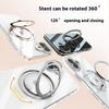 For iPhone 16 Plus Case Compatible with MagSafe Gear Fulcrum Kickstand Electroplating Lens Frame PC+TPU Phone Cover
