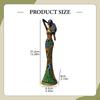 African Figurine Handmade Modern Statues and Sculptures Unique Women Statue for Office Shelf