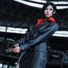 Ada Wong Cosplay Costume With Pu Jacket For Halloween And Game Role Play