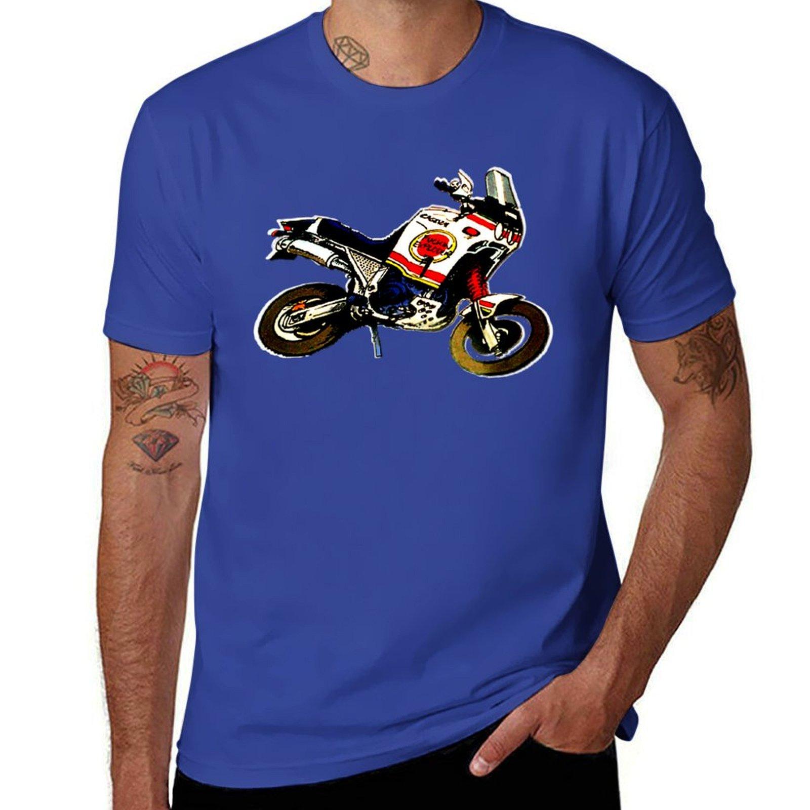 

Lucky Strike Cagiva Elefant Cartoon T-Shirt new edition anime clothes for a boy graphic shirts designer t shirt men 6XL