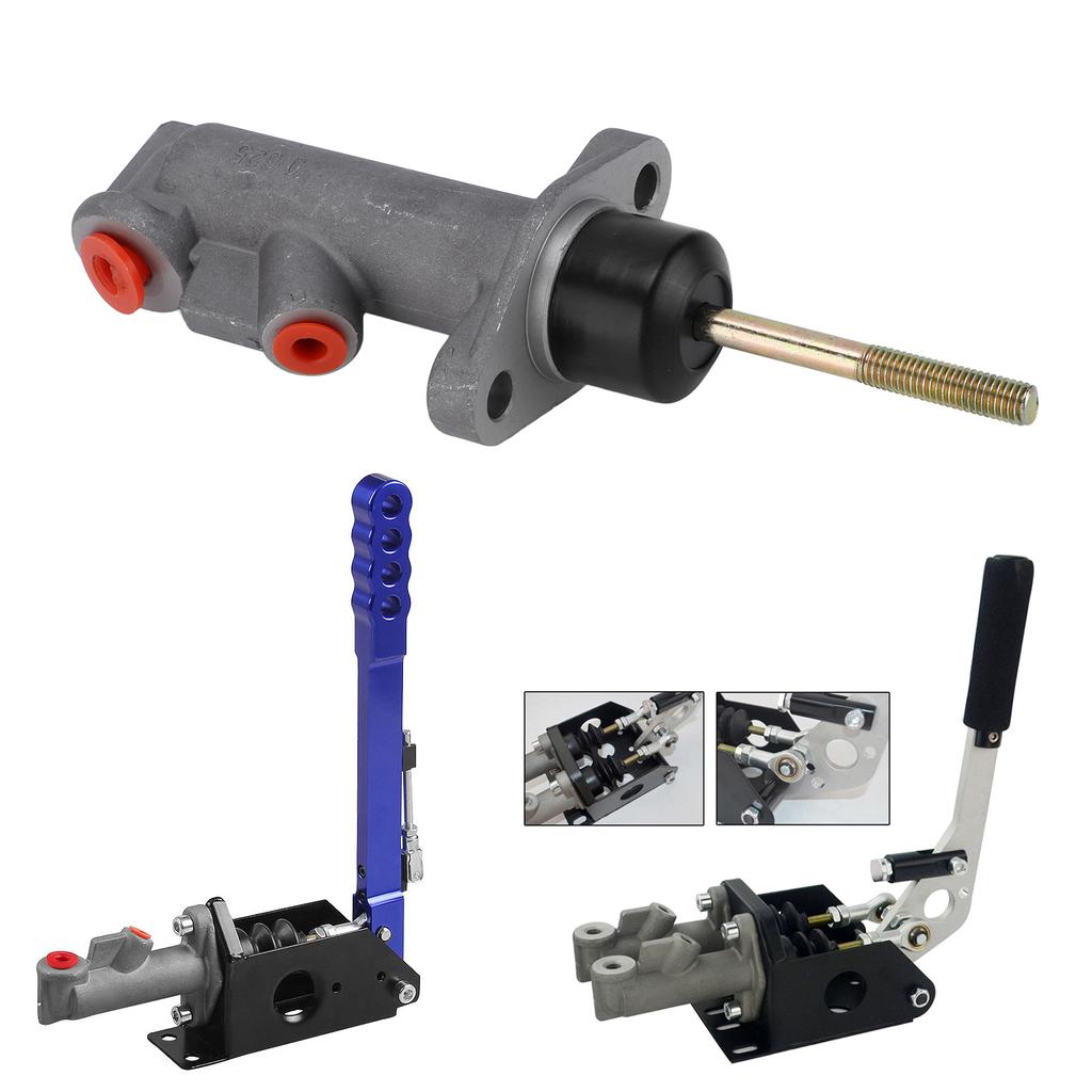 Kopplingshuvudcylinder 0,625 Borrning Hydraulisk Handbromspump Aluminiumlegering för Bil