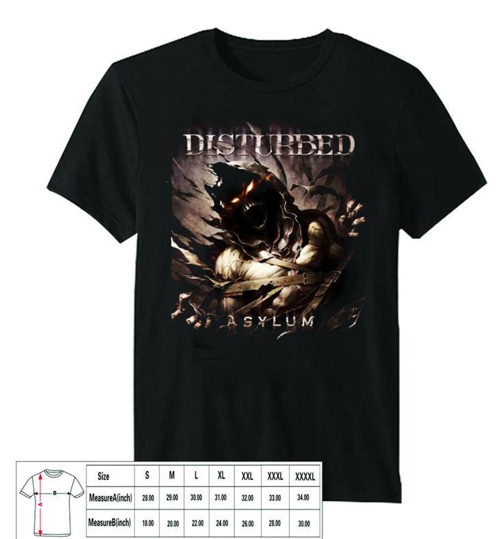 Asylum Disturbed Vintage Tee Shirts Men Women All Size S to 5XL UU307 L