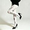 Dark Patterned Silk Stockings With Nylon Fabric For Women Casual Streetwear