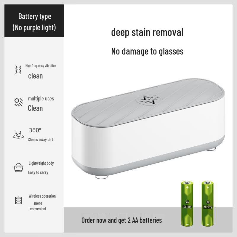 LISM Ultrasonic Eyeglass & Contact Lens Cleaner (2-Pack)