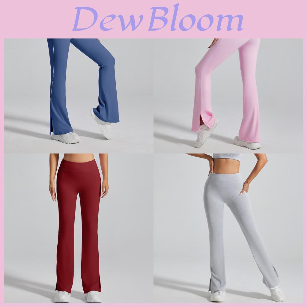Yoga Leggings With Tummy Control And Flared Design For Women Fitness And Dance
