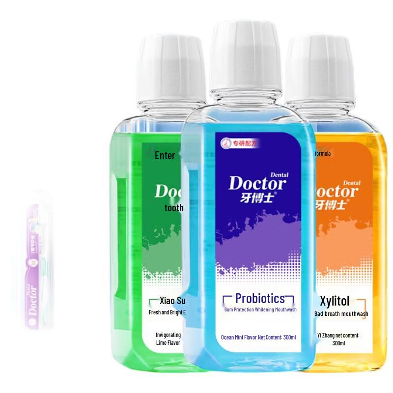 Dr. Ya Baking Soda & Xylitol Fresh Breath Mouthwash