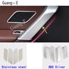 For VW Volkswagen Touran L 2016 2017 2018   Car Cover ABS Chrome Stick Handshake ide Door Armrest Handrail Trim Frame