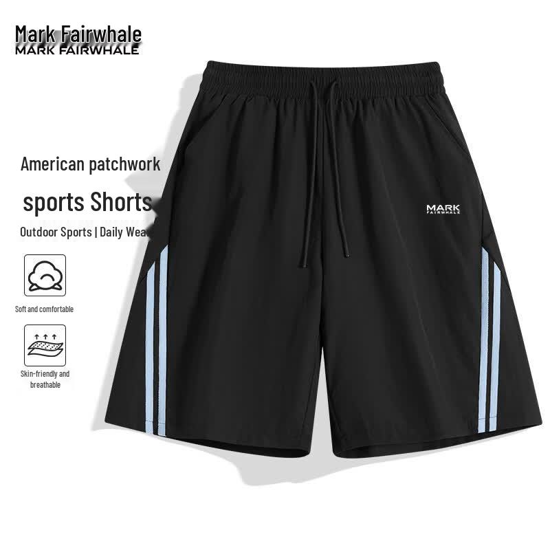Mark Fairwhale Men s Colorblock Athletic Shorts L