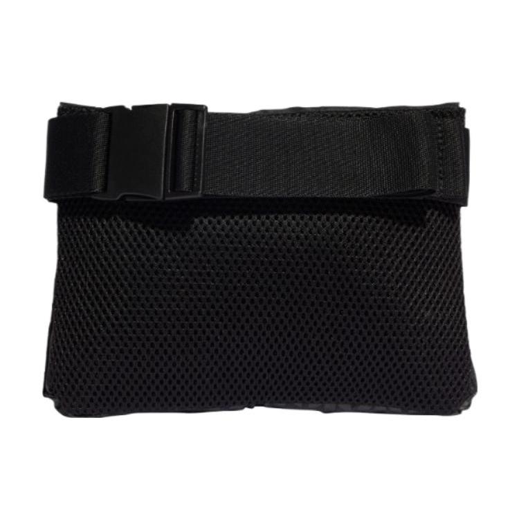 

Новые лоскутные жаккардовые сумки через плечо из переработанного материала Adidas, обычные женские, черные II3415 21.1*1.0*17.5CM