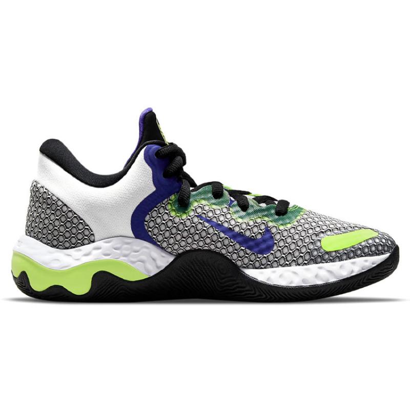 Nike Renew Elevate 2 White Volt Indigo Sneakers CW3406-101