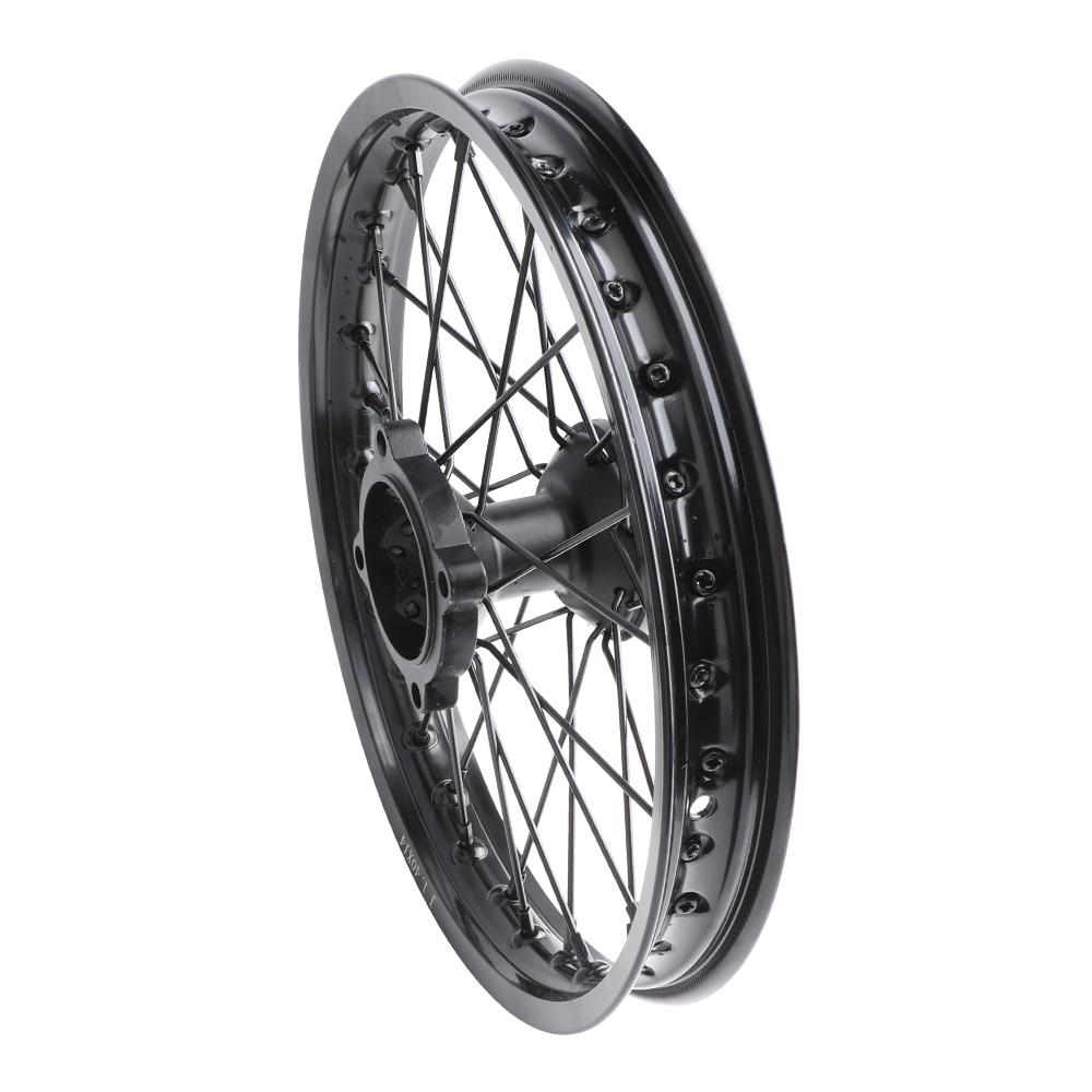 Motocross 15mm Bearing Hole Front 1.40x14 Inch Rear 1.85x12 Inch Alloy Wheel Suitable for 160cc 150cc Pit Bike 12/14 Inch Wheel