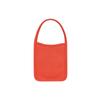 Le Foulonné 14 Solid Color Letter Print Leather Storage Bag Shoulder Bag Tote Bag Mini Women Bags Orange 10186021017