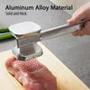 Aluminum Alloy Meat Hammer Steak Meat Hammer Household Large Row Loose Meat Beef Hammer Double-sided Meat Hammer Kitchen Tools