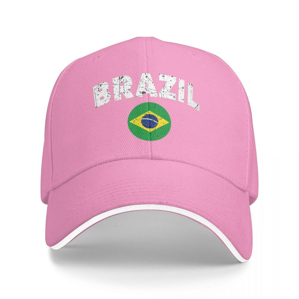 Brazil Soccer Team Football Brazilian Flag Baseball Caps Snapback Baseball Hats Breathable Casual Casquette for Men And Women