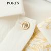 Ports Women's Long Sleeve Silk Shirt