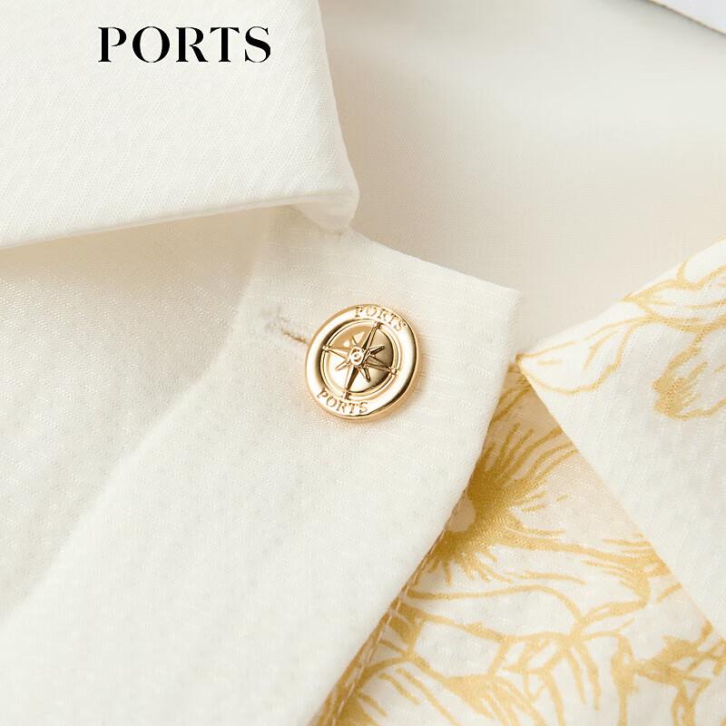 Ports Women's Long Sleeve Silk Shirt