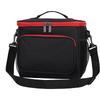 LTG Cooler Cooler Insulated Green 7987037 x Box, Bag, Bag, Foldable, Cute, Stylish, Compact, Black, Pink, Red, Gray, Navy, (Black Red)