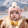 Toucas Kawaii Desenho Animado Pinguim Chapéus de Inverno Pulôver Chapéu com Proteção de Orelha para Bebê Atividades ao Ar Livre