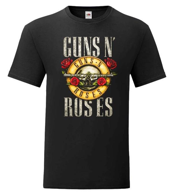 Guns N Roses Black TShirt  cotton  Hard rock heavy metal tee gift for her