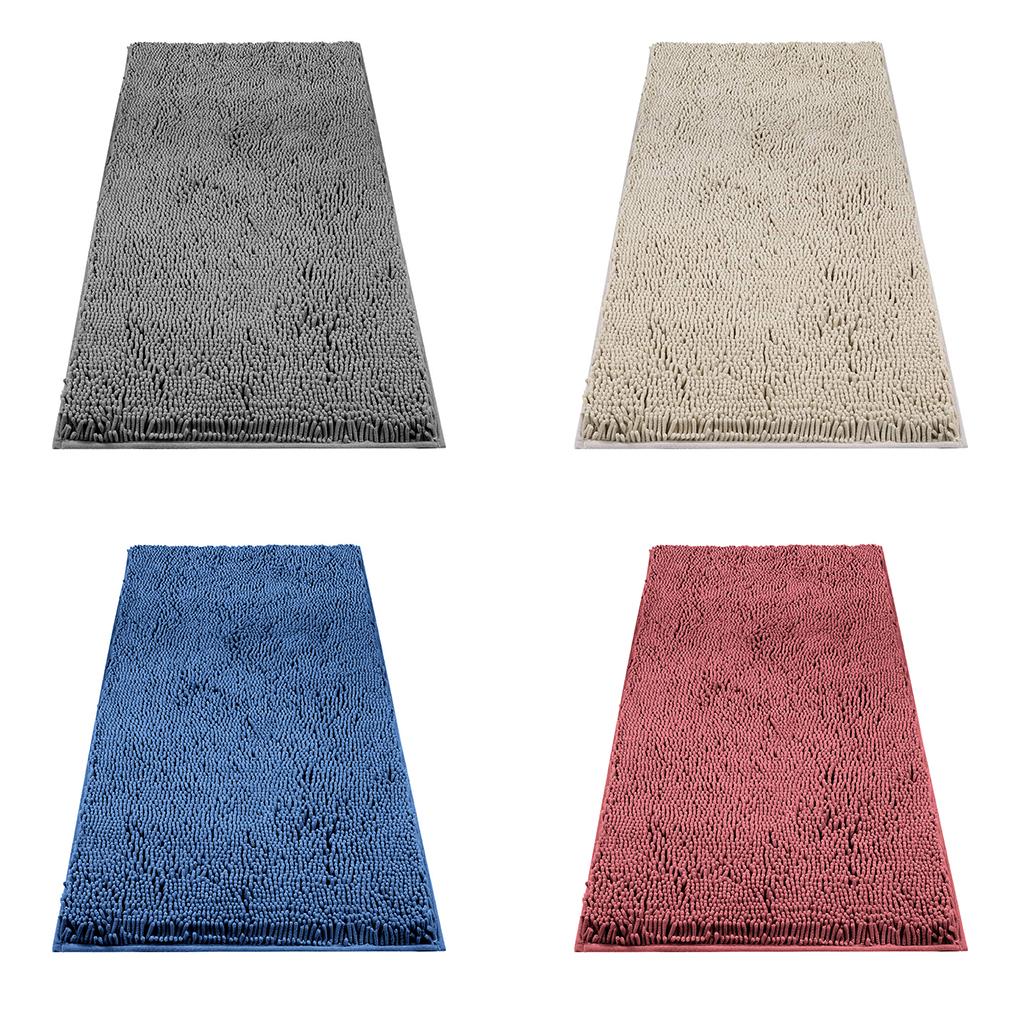Badezimmermatte Wasseraufnahme Schnelltrocknend Weich Bequem Duschteppich Waschbar Hotel Badezimmer Tür Boden Teppich Zubehör