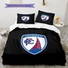 Pościel z wzorem Chesterfield F.C., Zestaw kołdry Poszewka na kołdrę Poszewka na poduszkę Domowy Prezent Urodzinowy(1 * poszwa na kołdrę + 2 * poszewki na poduszki, bez rdzenia)