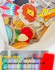 Pinwheel Tactile Shape Recognition Toy for Children's Early Education