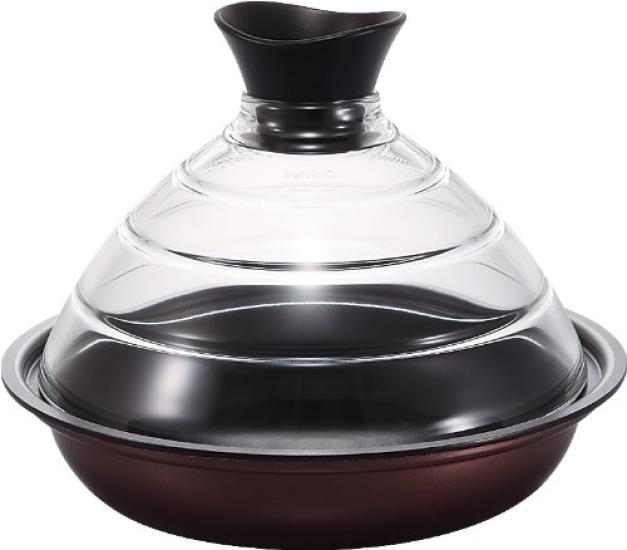 

HARIO IH compatible steam tajine pot black IHB TND-200