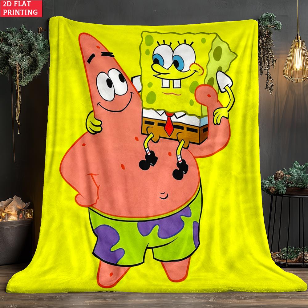Best Friends Thin Flannel Blanket for Bedrooms,Living Rooms,Sofas Blankets,Lunch Breaks,Picnics,blankets Fluffy