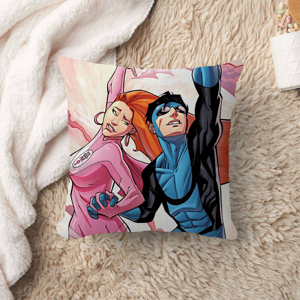 Animation I-Invincibles Lucky Dragon Pillow Cover Sofa Cushion Cover Home Room Decoration Children Gift