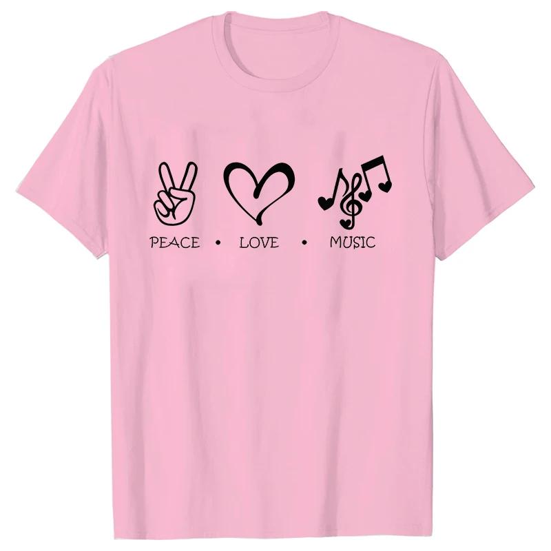 Make Music Graphic Print T-Shirt Women Girls Pianist Piano Teacher Tshirt Tops Female Summer Fashion Tee Shirt Femme Streetwear