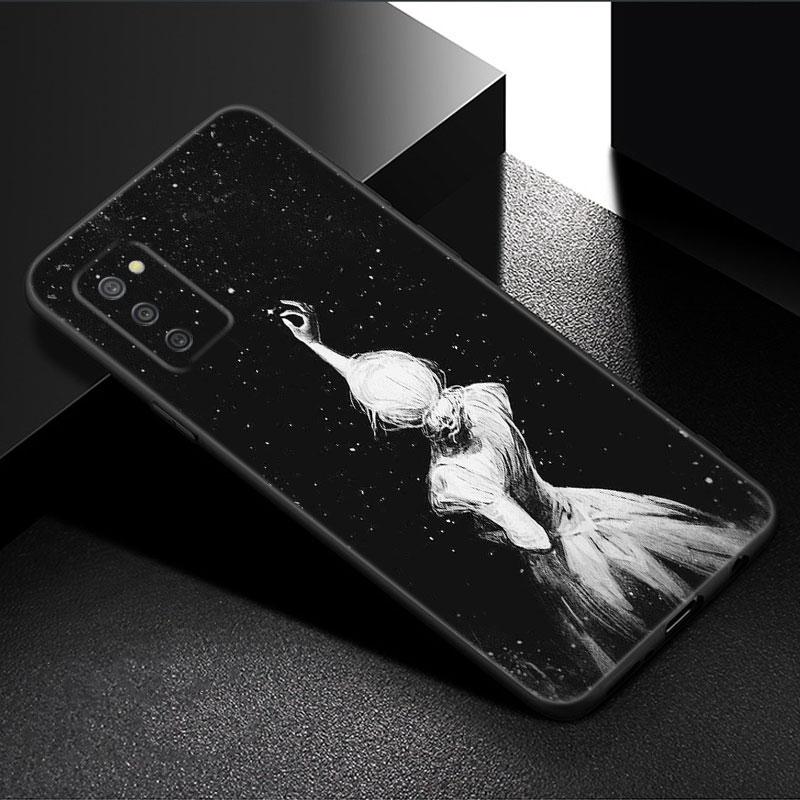 

Чехол для телефона Ballet Girl для Samsung Galaxy A01 A03 Core A04 E A02 A05 A10 A20 A21 A30 A50 S A6 A8 + A7 2018 черный силиконовый чехол Samsung A6 Plus 2018