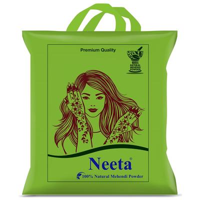 Neeta 100% Natural Henna Powder 250gm Pack of 1 for Hair Coloring, Deep Conditioning & Mehendi Designs