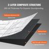 Car Sound Deadening Mat, 200 mil 3.3sq.m Automotive Sound Deadener, High Density Foam Sound Deadener Material & Heat Barrier, Double Layer Waterproof