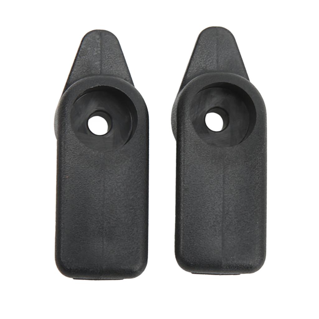 10411051 Pair Car Sun Visor Clip Bracket Holder Black 10411051 Replacement for  C5 1997‑2004 Sun Visor Mount Bracket
